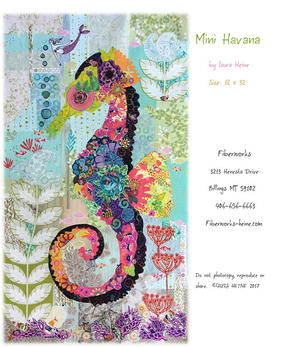 Mini Havana Collage Pattern by Laura Heine