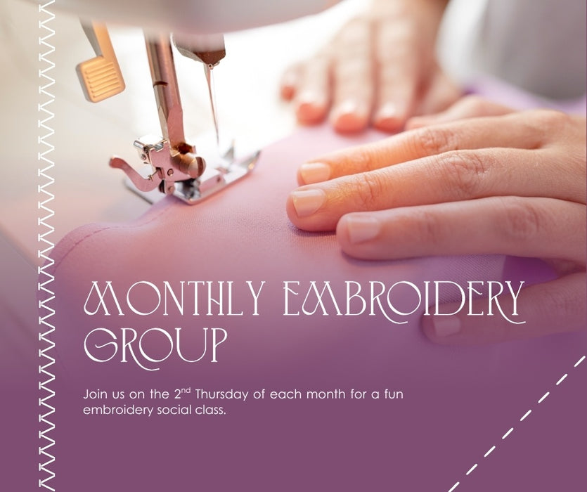 Monthly Embroidery Group - Naples July