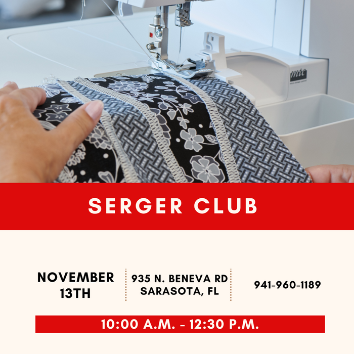 Serger Club - November