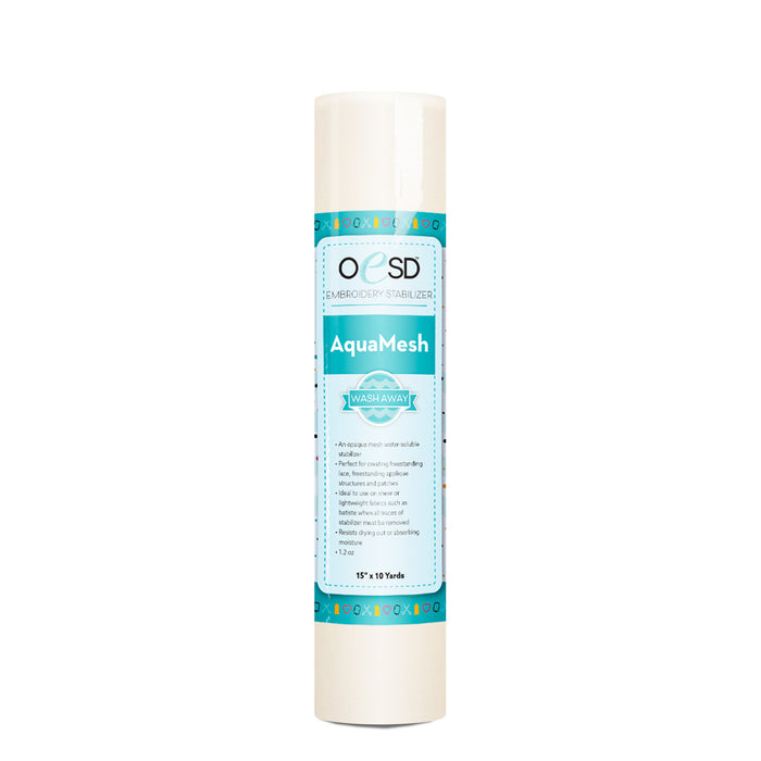OESD AquaMesh WashAway - 15"x10 yds
