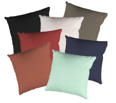 Easy Sew PILLOW BLANK Case -   GREY 14H X 14"W "