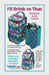 Beverage glass carrier bag pattern ByAnnie