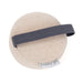 Round beige fabric block with a blue headband on a white background, featuring 'hobby gift' label.