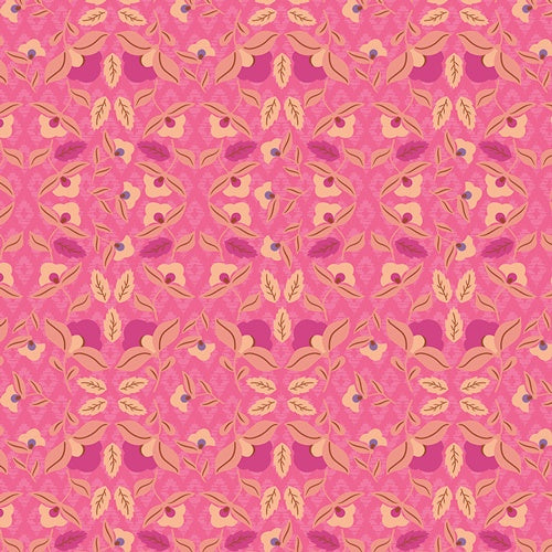 Paradise Garden Pomegranate Song quilting cotton fabric by Patty Basemi for AGF