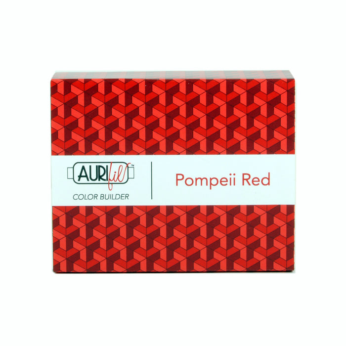Pompeii Red by Aurifil Color Builder 50wt