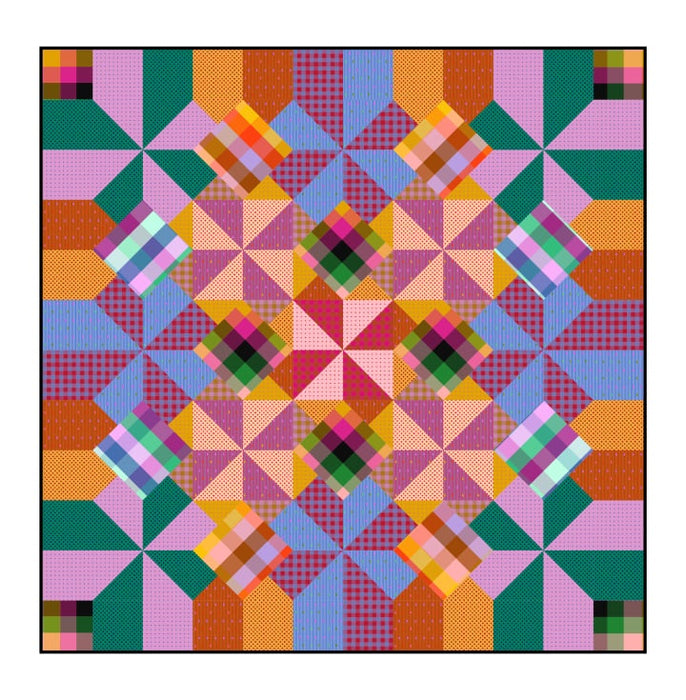 Garden Variety Quilt Pattern - PTNAMT0 01