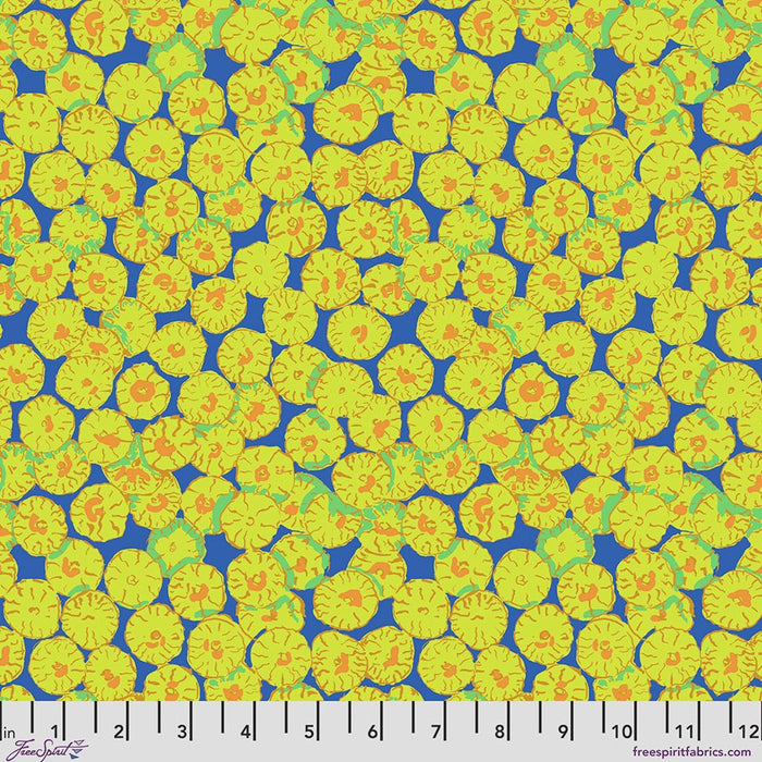 Kaffe Fassett Collective February 2026 Sand Dollar Blue fabric