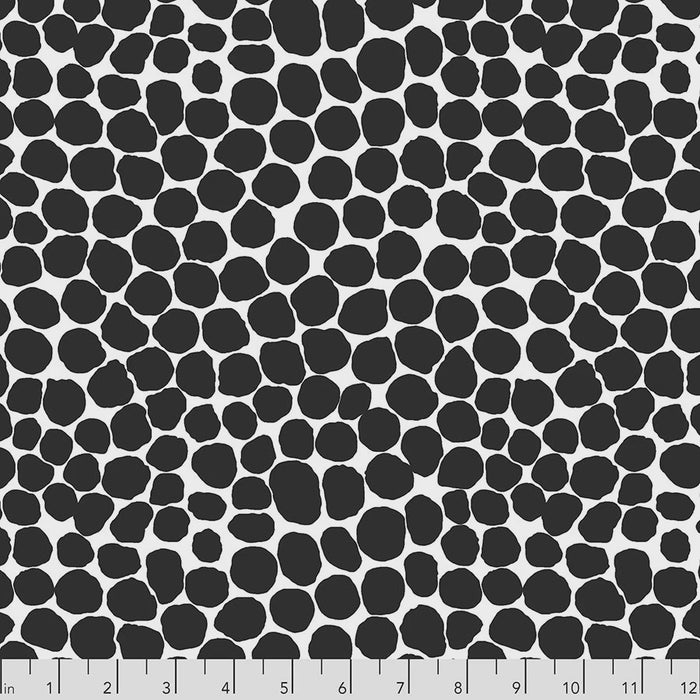Jumble Black fabric | Kaffe Collective Classics