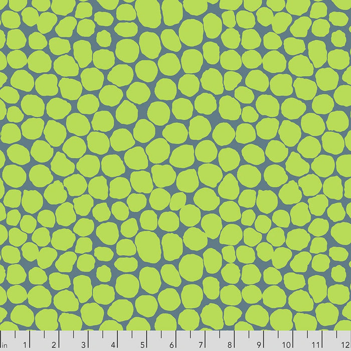 Jumble Lime fabric | Kaffe Collective Classics