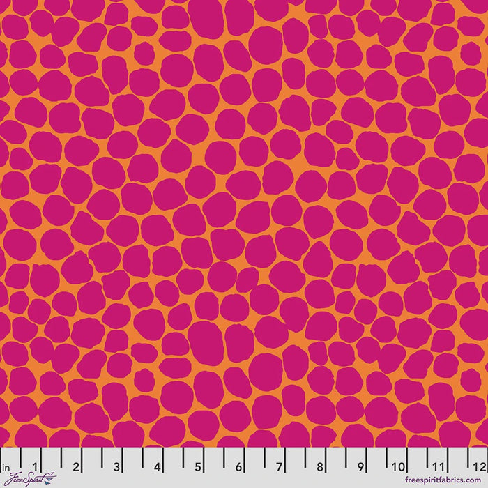 Jumble Magenta fabric | Kaffe Collective Classics