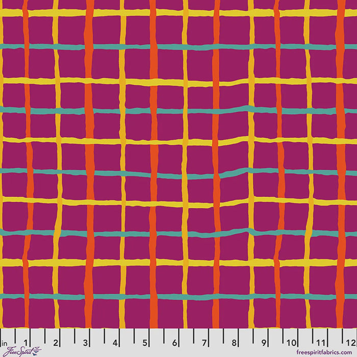Grid Magenta | Kaffe Collective Aug 2026