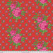 Kaffe Fassett Collective February 2026 Rosie Red fabric