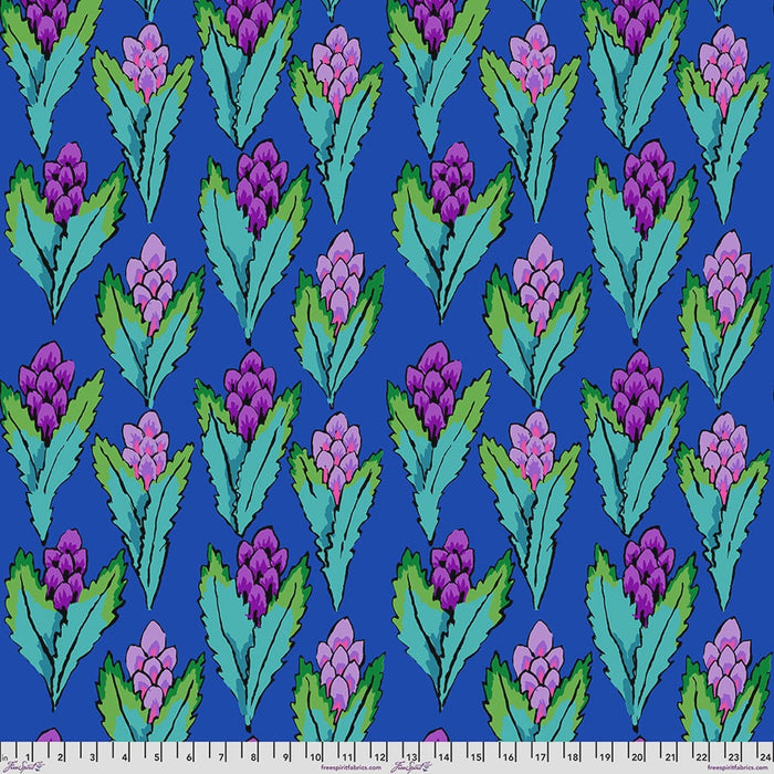 Kaffe Fassett Collective February 2026 Hyacinth Blue fabric