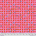 Blostma & Song Small Blueberry Dancefloor Red fabric