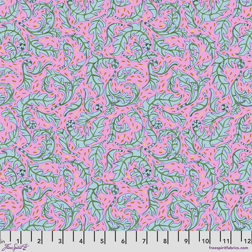Blostma & Song Sweet Leaf Blush fabric