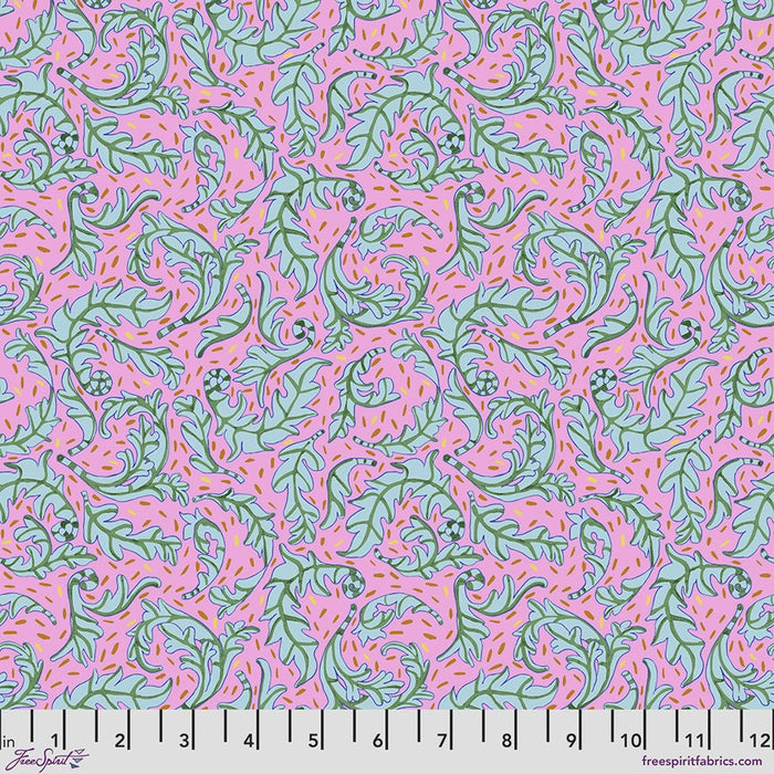Blostma & Song Sweet Leaf Blush fabric