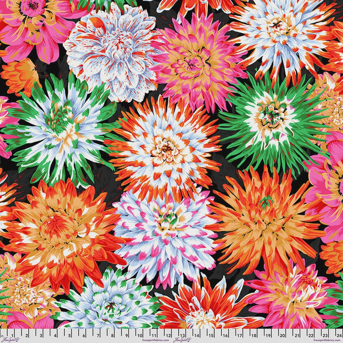 Kaffe Fassett Collective February 2026 Cactus Dahlia Contrast fabric