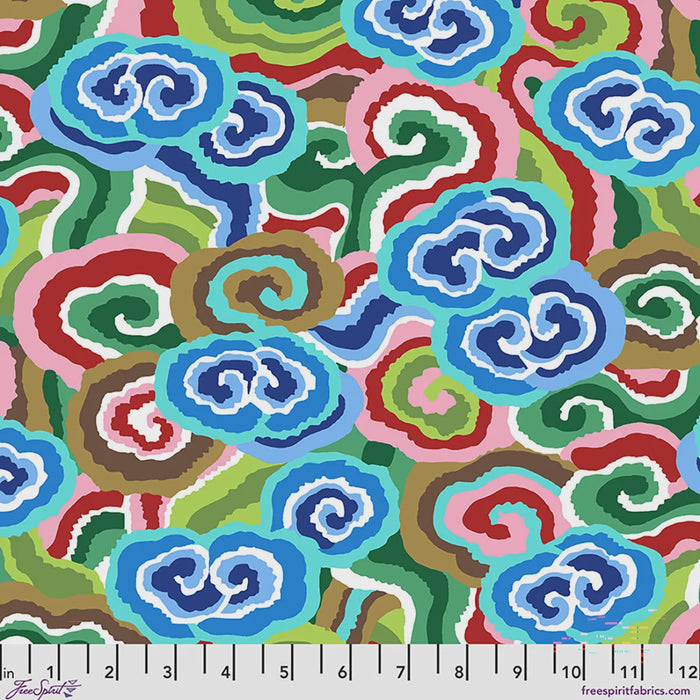 Cloud Scrolls Blue | Kaffe Collective Aug 2026
