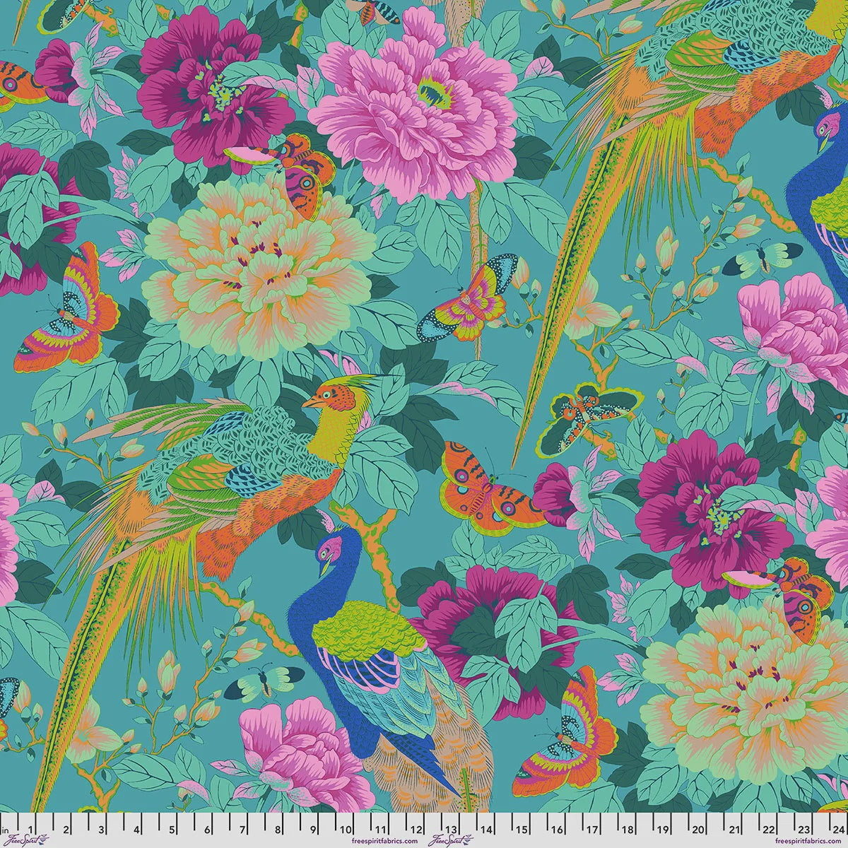 Birds and Bees Blue | Kaffe Collective Aug 2026 — Flash Sew & Quilt