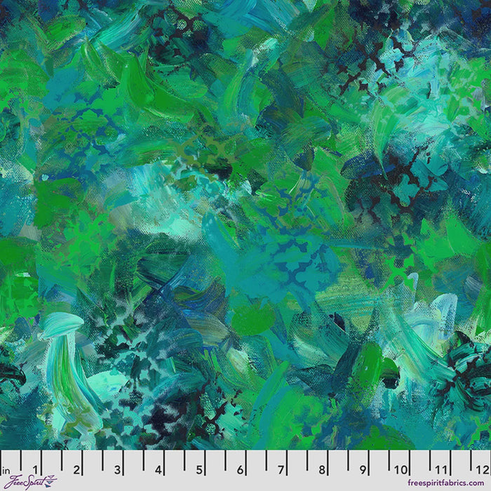 Radiant Grove Wild Grove Green fabric