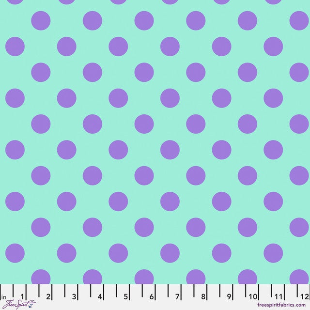 True Colors by Tula Pink - Pom Pom Petunia fabric