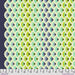 Floral Reef Aquatic Lace Marine quilting cotton fabric by Tula Pink for FreeSpirit Fabrics