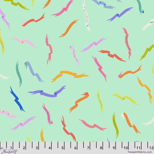 Tula Pink Legendary Gentle Reminder fabric in Stardust, quilting cotton by FreeSpirit Fabrics