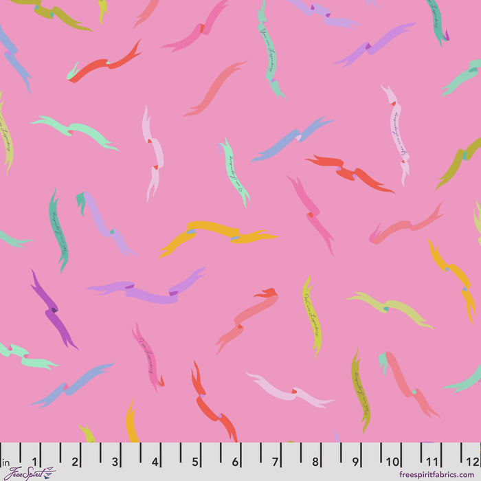 Legendary Gentle Reminder Wildorchid fabric by Tula Pink