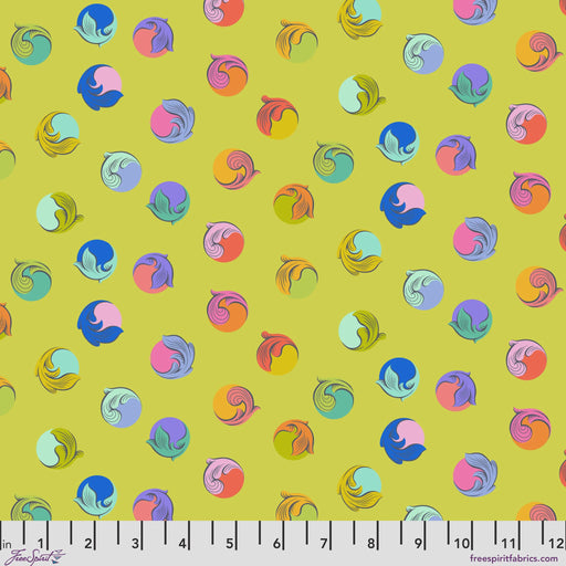 Tula Pink Legendary Gumdrop fabric in Apple, quilting cotton by FreeSpirit Fabrics