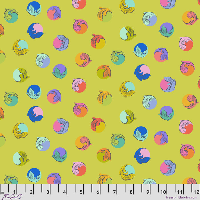 Tula Pink Legendary Gumdrop fabric in Apple, quilting cotton by FreeSpirit Fabrics