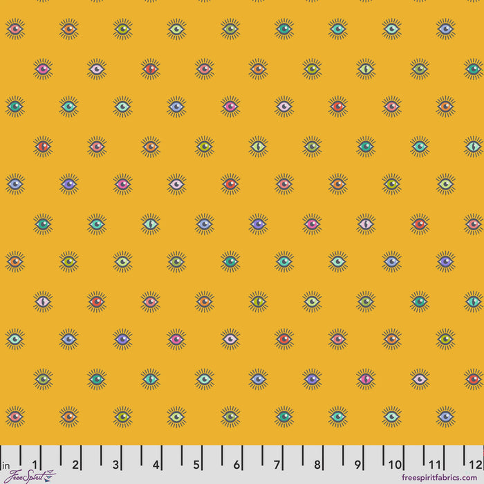 Legendary Visionary Dandelion fabric by Tula Pink