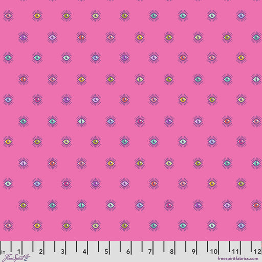 Tula Pink Legendary Visionary fabric in Sugarplum, quilting cotton by FreeSpirit Fabrics