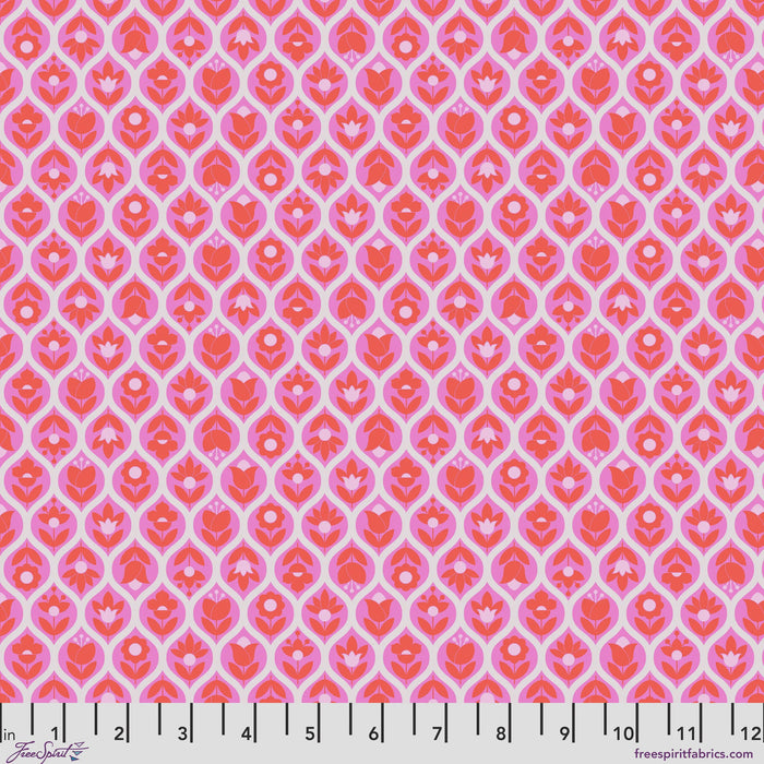 Tula Pink Legendary Beg Your Garden fabric in Wildorchid, quilting cotton by FreeSpirit Fabrics