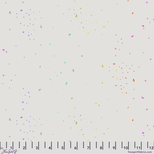 Tula Pink Legendary Iconic fabric in Pearl, quilting cotton by FreeSpirit Fabrics