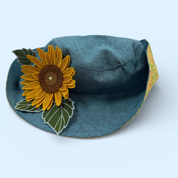 Hoop it Up! March - Free-standing Sunflower