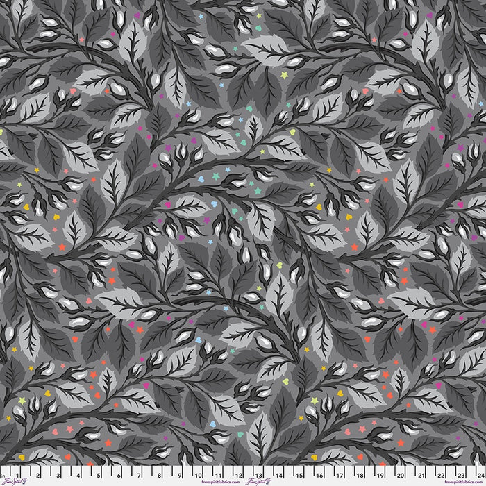 108" Backing Fabric Best Buds Nip in the Bud Shadow || Graywork fabric collection