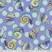 Floral Reef Backing Fabric Big Shelly Marine quilting cotton fabric by Tula Pink for FreeSpirit Fabrics