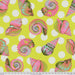 Floral Reef Backing Fabric Big Shelly Seagrass quilting cotton fabric by Tula Pink for FreeSpirit Fabrics