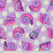 Floral Reef Backing Fabric Big Shelly Ultraviolet quilting cotton fabric by Tula Pink for FreeSpirit Fabrics