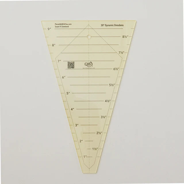 30 Degee Ruler Quilters Select Dresden Ruler 30 Degree — Flash Sew & Quilt