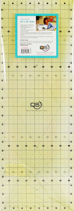 Quilters Select Non-Slip Ruler 8.5" x 24"