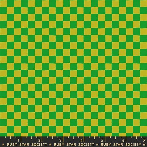 1 800 Calico Block Print Verdant fabric RS4167 14