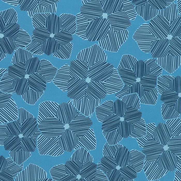Drift Into Blue Azure fabric - RSDD-24043-64 AZURE