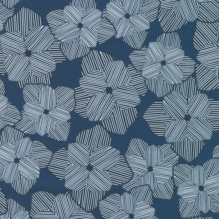 Drift Into Blue Navy fabric - RSDD-24043-9 NAVY