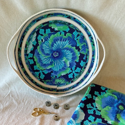 Gathering Tray with Handles - Rope Bowl - Naples