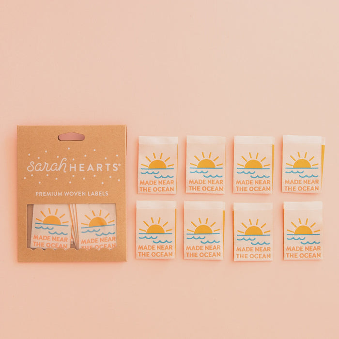 Sarah Hearts Made Near the Ocean Label