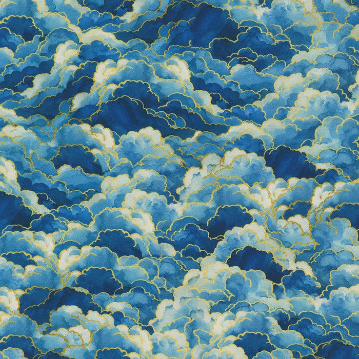 Stardust Cobalt fabric - SRKD-24104-72 COBALT