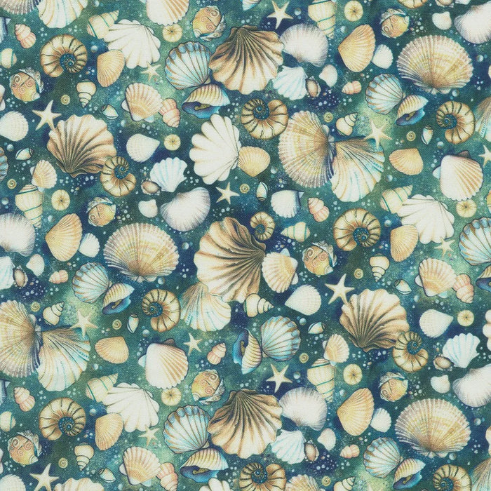 Ocean Fantasy Tidepool fabric - SRKD-24184-490 TIDEPOOL