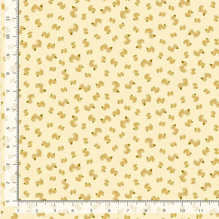 Get Quacking lemon fabric