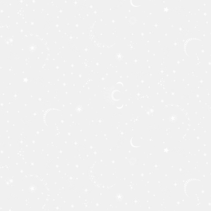 Monochrome Nightfall white fabric